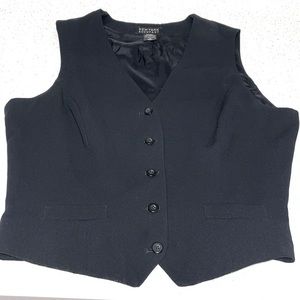 New York & Company black career vest